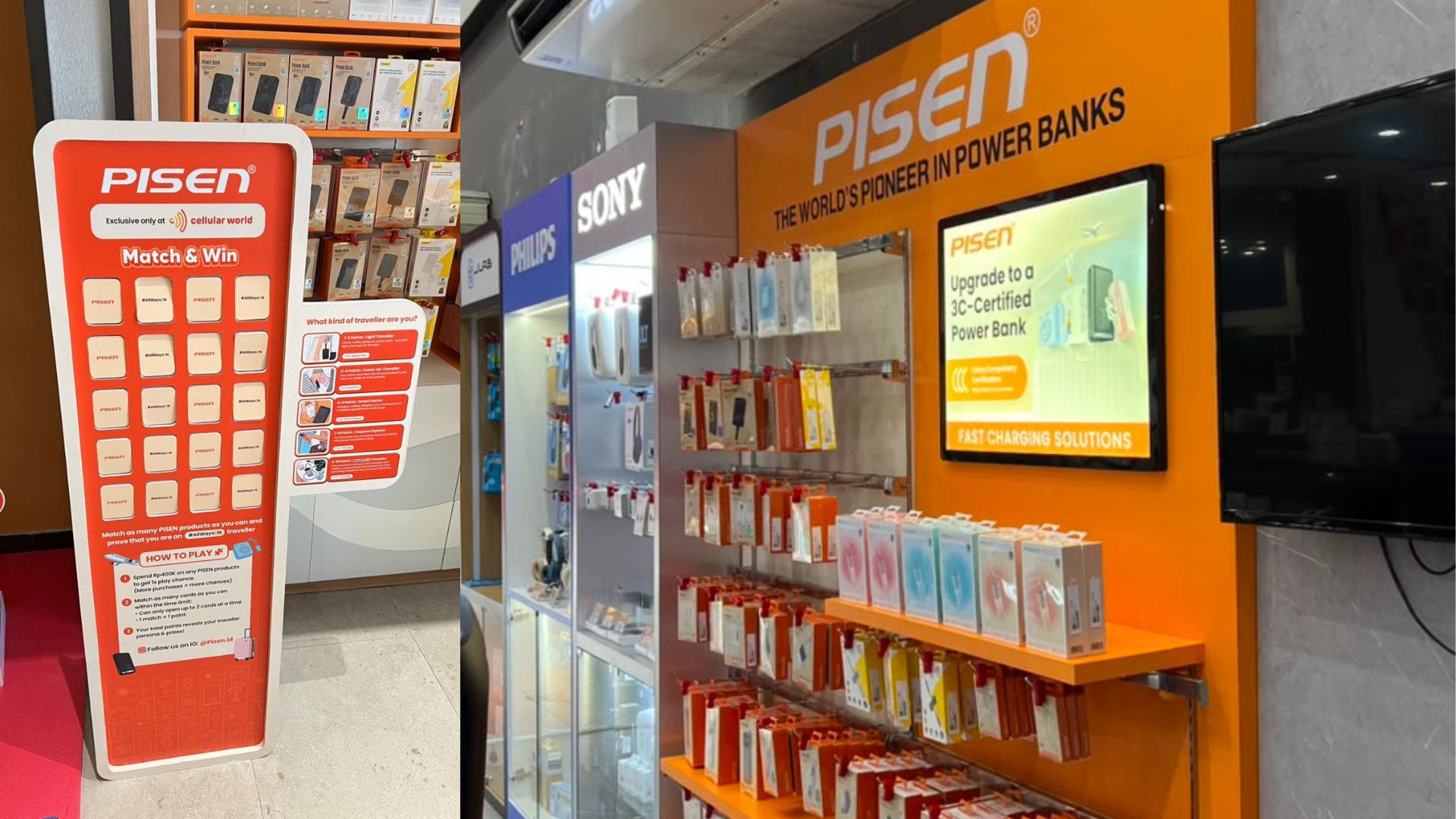 PISEN — Production Display Booth & Games Activation