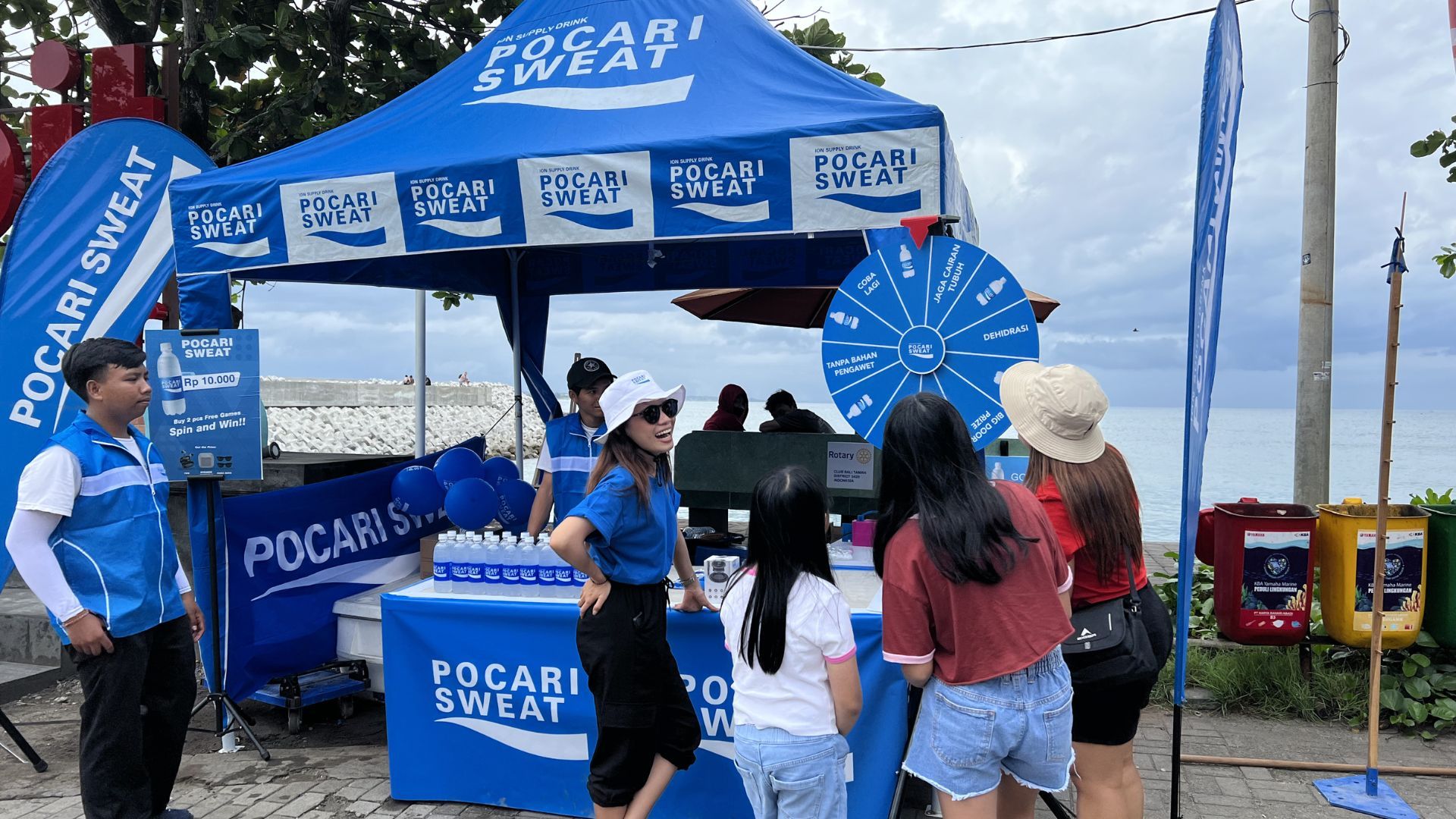 Activation Booth Pocari Sweat Dec 2022