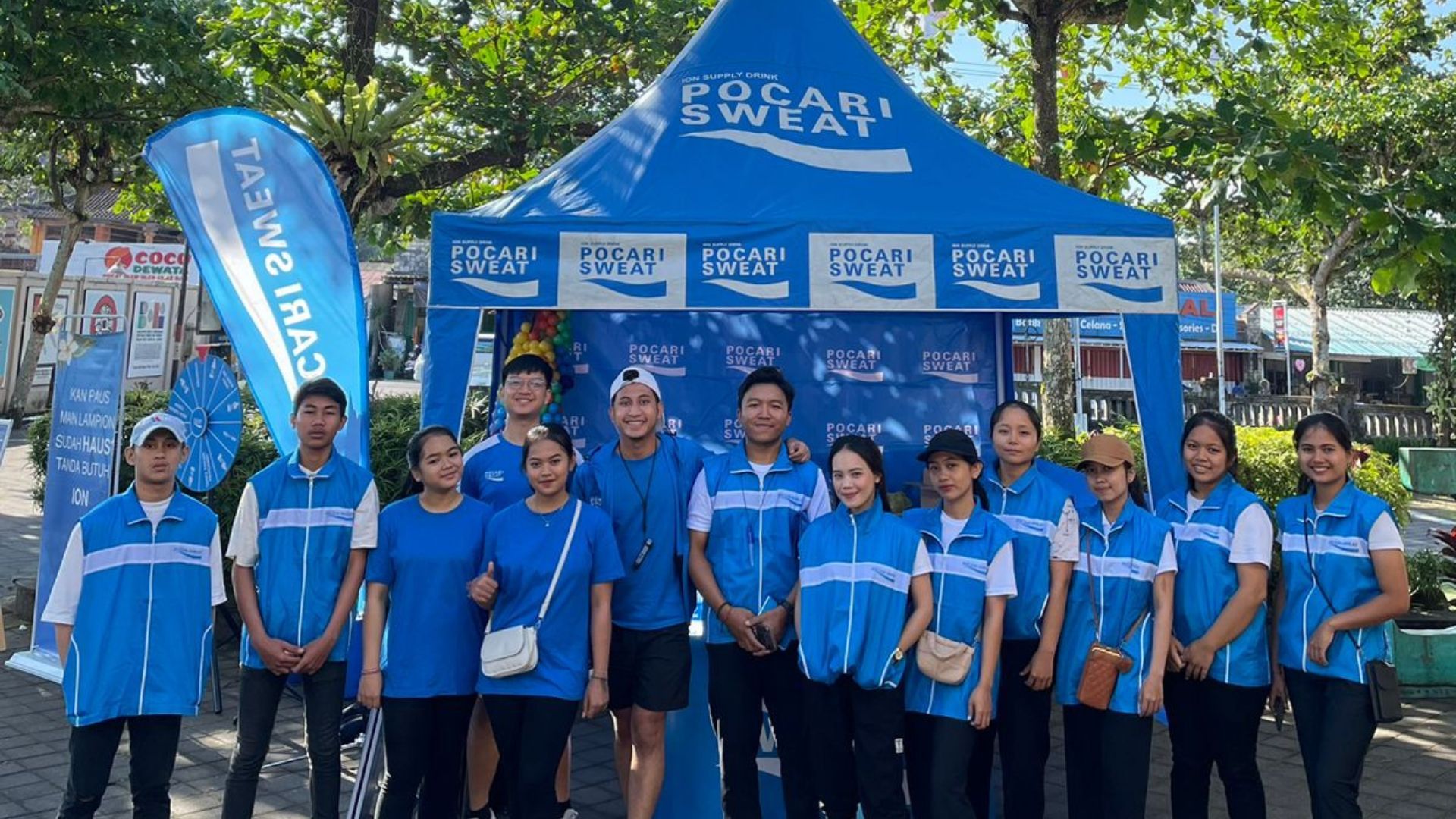 Activity Booth Pocari Sweat