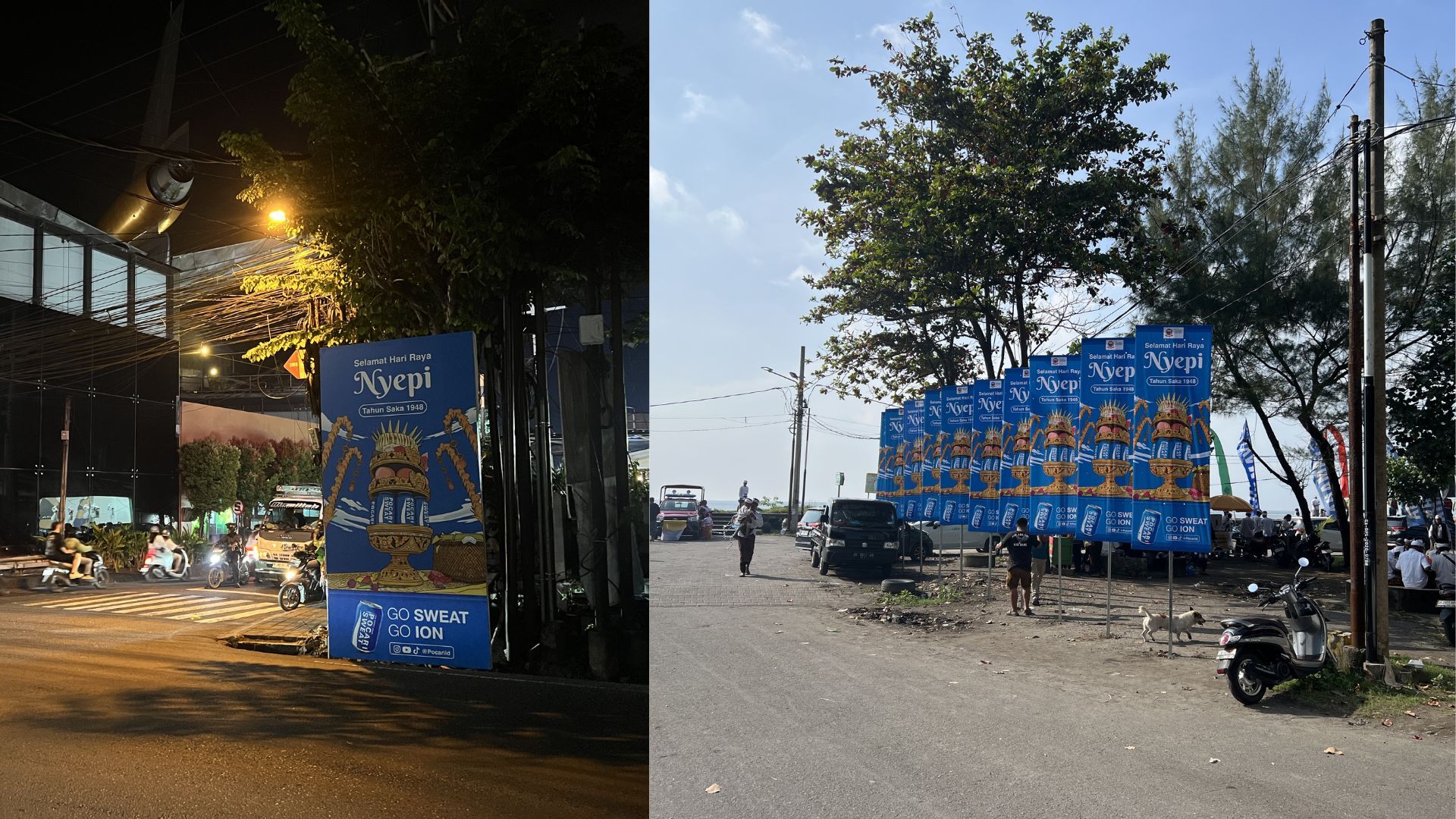 Branding Giant Banner Pocari Sweat