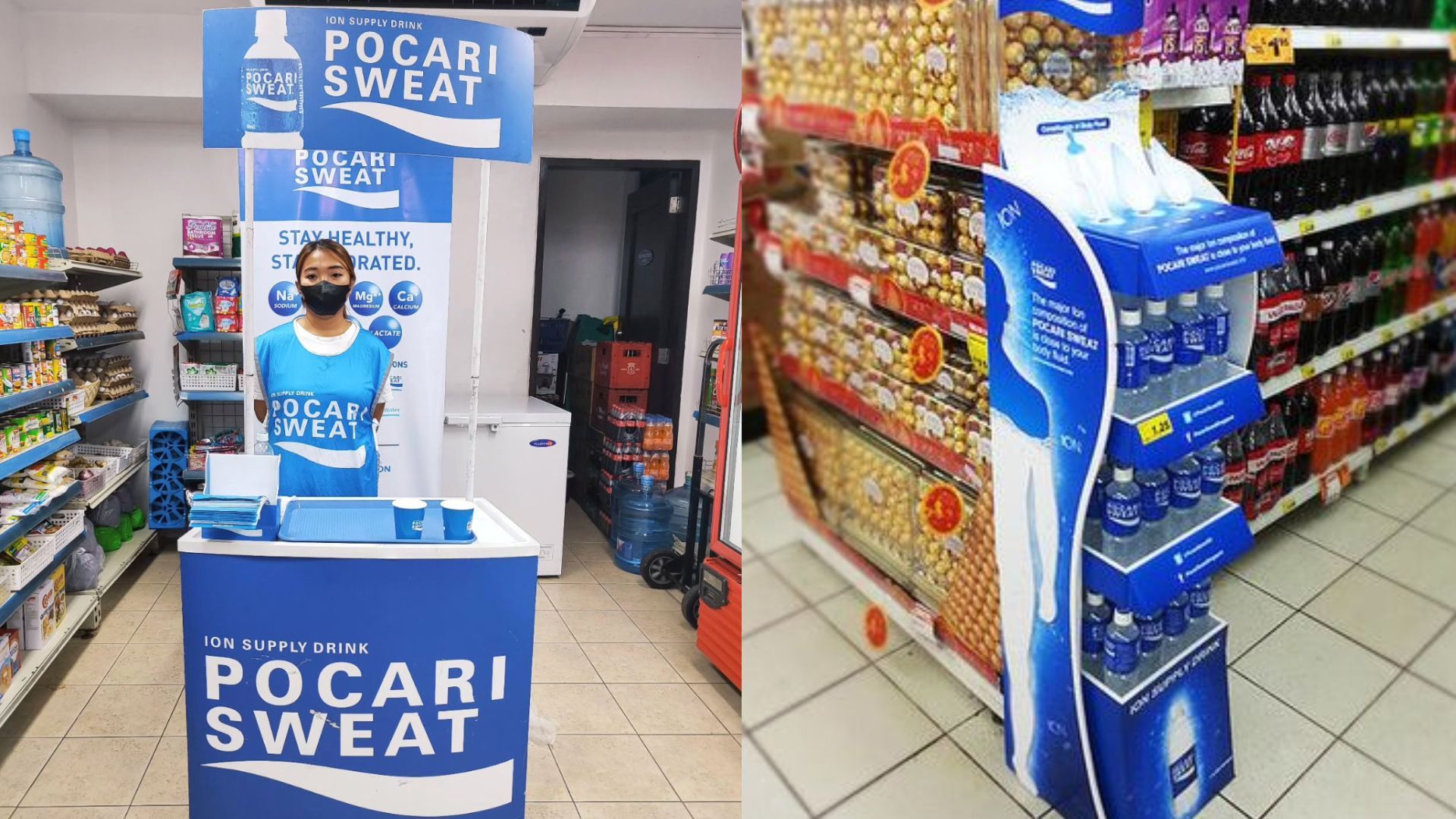 In Store Activation Pocari Sweat