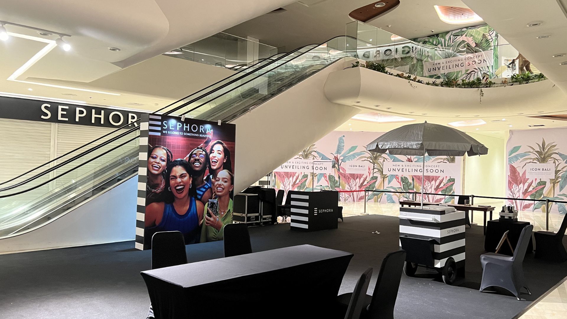 Production Opening Sephora Icon Mall MAP